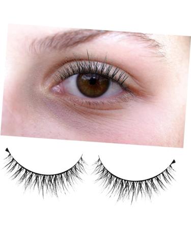 FOMIYES 1pc Half Eyelashes Stick on Eyelashes Fluffy Eyelashes Reusable Eyelashes Makeup Lashes Short Eyelashes Wispy Eyelashes Faux Eyelashes Fake Lashes Fake Eyelash 3d Extend Natural - Buy Online on GoSupps.com