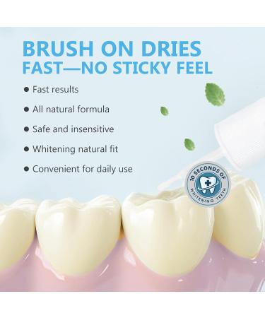 Instant Tooth Paint for Teeth Whitening Safe Gentle & Long-Lasting White Paint Kit Portable Quick Bright Smile Solution - Buy Online on GoSupps.com