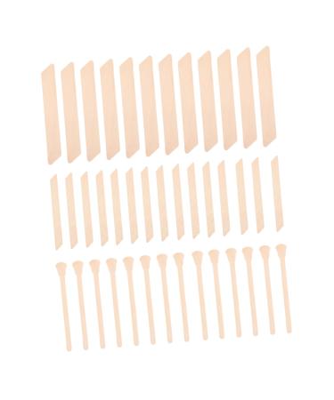 FOMIYES 150pcs Hair Removal Wax Stick Body Tool Wooden Miss