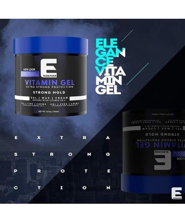 E Elegance Vitamin Pro-VB5 Hair Styling Gel Strong Hold 33.81 Oz - Long-Lasting Styling Gel for Strong Hold - 1 Pack - Buy Online on GoSupps.com