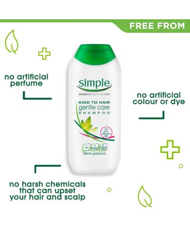 Buy Simple Kind To Hair Shampoo Gentle Care 200ml (Pack of 2) - International Shipping Available - Buy Online on GoSupps.com