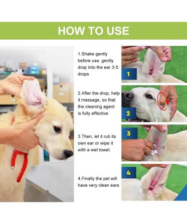 Segminismart Ear Cleaner for Dogs | Natural Care for Itchy Ears Gentle Cleaning & Inflammation Relief Shop Internationally! - Buy Online on GoSupps.com