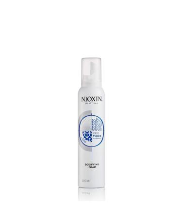 Nioxin Bodifying Foam, Hair Thickening Mousse for Thinning Hair, 6.7 oz