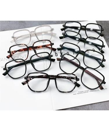 Buy Newada Large Reading Glasses +2.50 | Blue Light Blocking & Glare-Free | Clear Magnifying Glass for Computer Use - Buy Online on GoSupps.com