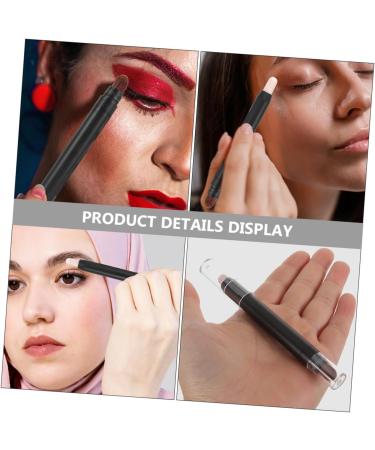 FOYTOKI 2pcs Eye Makeup Tool Makeup Eye Brushes Eye Makeup Pen Stick Eye Shadow for Women Abs Black - Buy Online on GoSupps.com