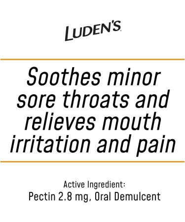 Ludens Honey Lemon Throat Drops - 6 Pack (25 Count Each) - Buy Online on GoSupps.com