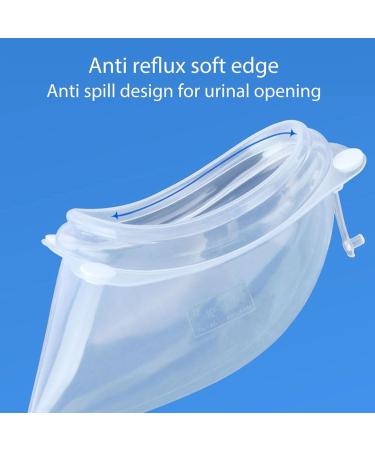 69 to 92CM ICEMOB Wearable Urinal for Men 500Ml Male Urine Collection System Silicone Male Incontinence Devices Urine Collection Bag for Bedridden Patients - Buy Online on GoSupps.com