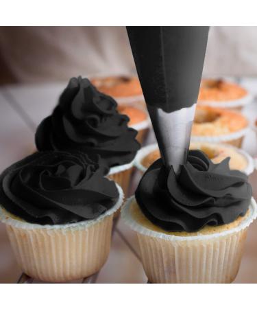 U.S. Cake Supply 10.5-Ounce Liqua-Gel Food Coloring in Coal Black - Vibrant Cake Coloring for Baking - 10.5oz - Buy Online on GoSupps.com