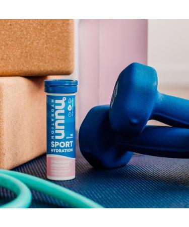 Nuun Hydration Nuun Active - Strawberry Lemonade 10 Tablets per pack(6 pack) - Buy Online on GoSupps.com
