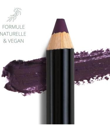 ALL TIGERS - Vegan Eyeshadow - Highly Pigmented - Natural Ingredients - Plum Shade "See the bright side" 308 - 3 in 1 Eye Pencil - Long Lasting - Cruelty-free - Buy Online on GoSupps.com