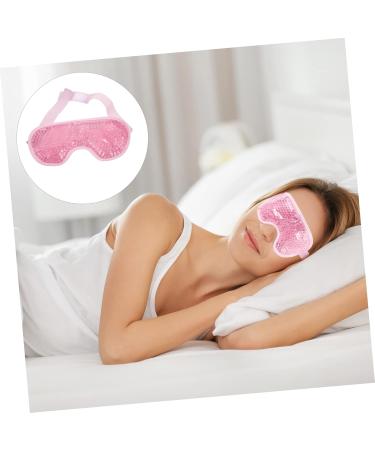 Beaupretty 1pc Cold Compress Hot Compress Eye Mask Sleeping Patch Cold Blindfold Cooling Eye Cover Compress Eye Pad Eye Hot Cold Eye Bead Sleep Hot and Cold Gel Red Red 20X10X1CM - Buy Online on GoSupps.com
