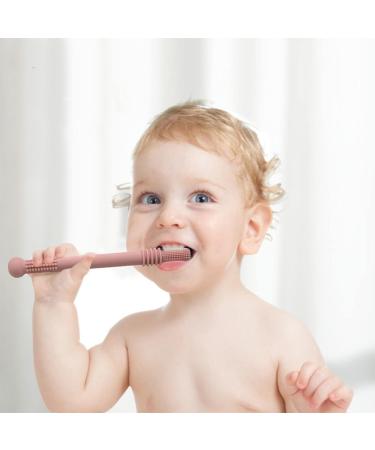 Buy Danneeforsu7 Baby Bite Tube Set - 4 Silicone Bass Rings & Chewing Toys for Toddlers | Safe Teething Solutions with Cleaning Brushes - Buy Online on GoSupps.com