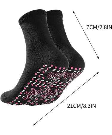 2023 Tourmaline Magnetic Self-Heating Socks - Winter Warmth & Moxibustion Massage | Thick Foot Warmers | Buy Now! - Buy Online on GoSupps.com