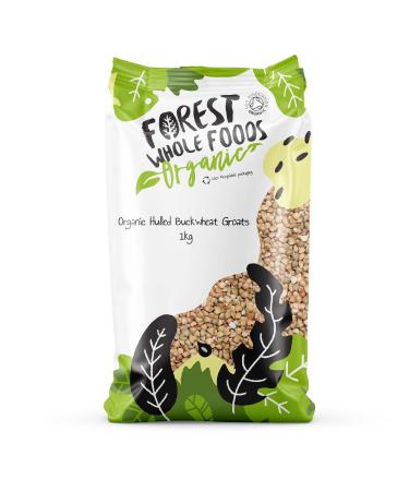 Forest Whole Foods - Organic Buckwheat Groats (1kg) 1 kg (Pack of 1)