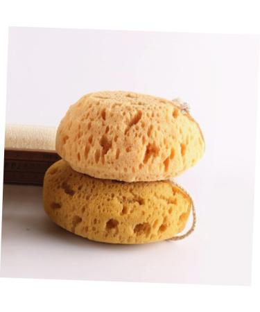 2pcs Honeycomb Bath Sponge Set | Exfoliating Shower Scrubber & Body Wash Supplies - International Shipping Available - Buy Online on GoSupps.com