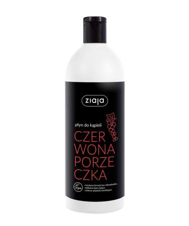 Ziaja Vegan Line (bubble bath red, blackcurrant).
