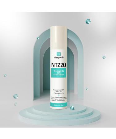 Niacinamide 20% + Zinc + Tranexamic Acid Serum - Anti-Aging Acne Relief & Pore Control | 2 Fl Oz - Shop Internationally - Buy Online on GoSupps.com
