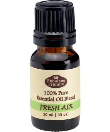 Fabulous Frannie Fresh Air Essential Oil Blend Pure Undiluted Essential Oil Blend of Tangerine Bergamot Ylang Ylang and Spearmint 10ml (Pack of 1)