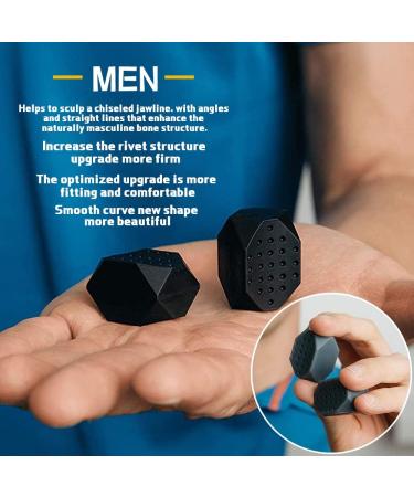 XBY-US Jawline Exerciser - 3 Resistance Levels, Powerful Jaw Trainer for Men & Women, Slims & Tones Face - Buy Online on GoSupps.com