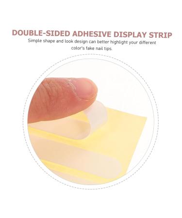 SKISUNO Nails Glue 4 Sheets double sided tape Acrylic display board Manicure tools nail glue tape for nails crystal sticker nail stand for Nail supplies nail tape - Buy Online on GoSupps.com