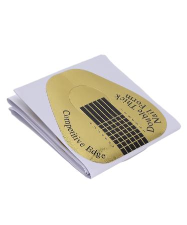 100PC Nail Shape Guide Stickers - Self-Adhesive Horseshoe Manicure Tools for Acrylic Nails | Perfect Nail Tip Extensions - Buy Online on GoSupps.com