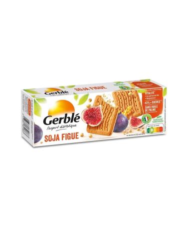 G n rique GERBL - Gerbl Soy and Fig Biscuits 270 g - 270 g - Pack of 4 - Sold as a Lot