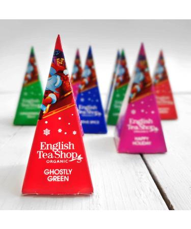 Buy ETS TEEGENKEN Winter Collection Red | 12 Organic Winter Teas | 6 Varieties | Eco-Friendly Pyramid Bags | Perfect Christmas Gift - Buy Online on GoSupps.com