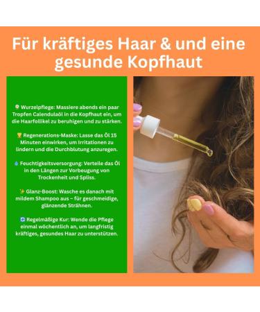 Organic calendula oil natural marigold oil 100 pure massage and skin oil for calming regeneration and aromatherapy Nakobe 1000 ml 1 l 1er Pack - Buy Online on GoSupps.com