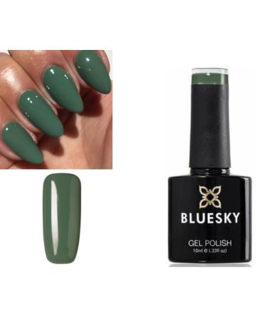 Bluesky GEL NAIL POLISH Green Color Autumn Winter 63929 UV LED Soak Off 10ml