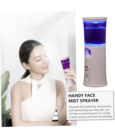 Baluue 2 Sets Hydrating Instrument Handheld Sprayer Mini Portable Humidifier Mini Humidifier Face Abs White 12X4.5X4.3cmx2pcs - Buy Online on GoSupps.com