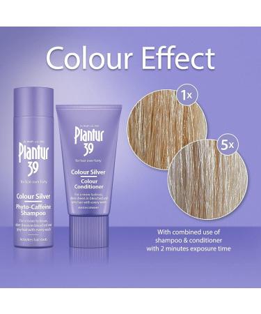 Dr AS Plantur 39 Purple shampoo and conditioner set improved silver shine for bleached and gray hair prevents and reduces hair loss and supports hair growth 1 x shampoo 250 ml 2 x conditioner 150 - Buy Online on GoSupps.com