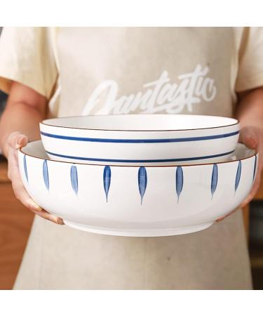 Salad Bowls Mixing Bowls Kitchen Soup Bowl Cereal Bowl Cereal Soup Oatmeal Dessert Ceramic Bowl Set Barley Bowl Dessert Bowl Salad Bowl Pasta Bowls(A) (A) - Buy Online on GoSupps.com