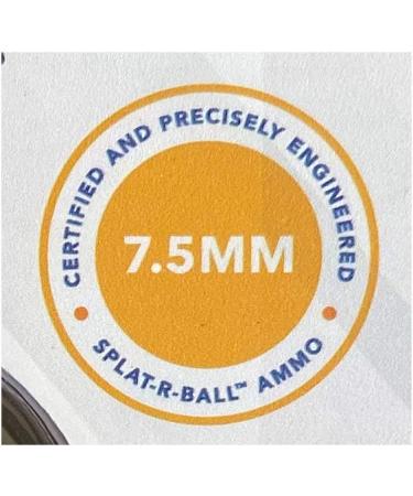 SplatRball 20K Orange Ammo - Certified Compatible with SRB1200, SRB400-SUB, and SRB400 Water Bead Blasters - Buy Online on GoSupps.com