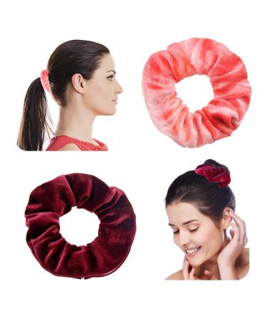Shop Lattcure 9-Piece Colorful Hair Tie Set - Scrunchies & Zipper Elastic Bands for Women & Girls - Perfect Ponytail Accessories - Buy Online on GoSupps.com