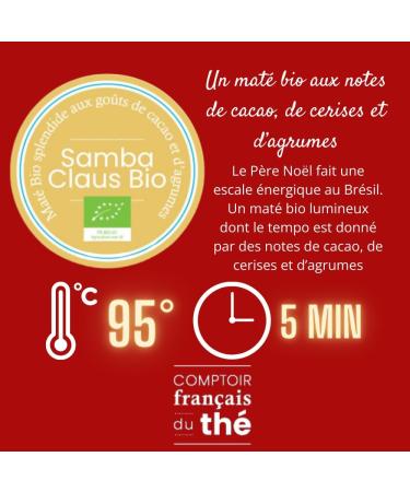 2x100g de Th Oolong et Mat de No l + Tisani re rouge | Cadeau Original pour No l | COMPTOIR FRAN AIS DU TH pack 3 - Buy Online on GoSupps.com
