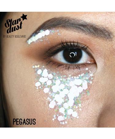 BEAUTYBLVD Stardust Pegasus Glitter Kit - Face, Body, and Hair - Cruelty-Free - Buy Online on GoSupps.com