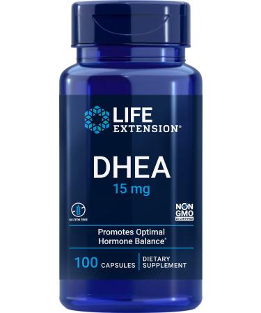 Life Extension DHEA 15 mg 100 Capsules
