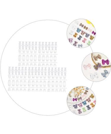 Beatifufu 3 Nail Tools for Nail Art Nail Art Tools Nail Polish Tools Nail Para U as Manicure Tools Bear Nail Color Display Tool Nail Polish Glue Bow Tie - Buy Online on GoSupps.com