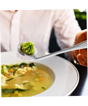 Buy Lurrose Left-Handed Cutlery Set - Angled Spoon & Fork for Easy Feeding - Stainless Steel 17x4.5cm | Ideal for Patients - Buy Online on GoSupps.com