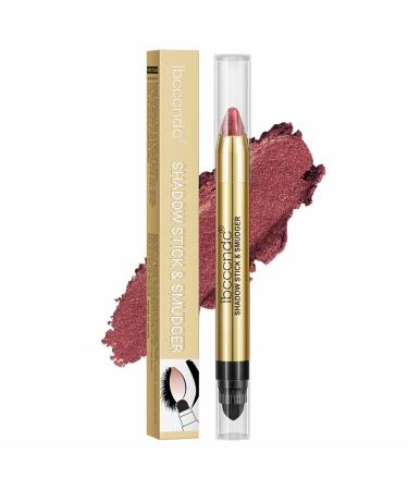 Shadow Pencil | 2-end Natural Waterproof Eyeshadow Stick | Long Lasting Shimmer Cream Eyeshadow Pencil Crayon for Favor 6#