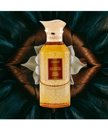 Hamidi MAJESTIC ROYAL AMBER Arabian Perfumes for Women & Men Long Lasting Perfume Spray 85ML (2.8 OZ) Unisex Perfume Luxurious Eau De Parfum - Allure & Elegance in Every Spray - Buy Online on GoSupps.com