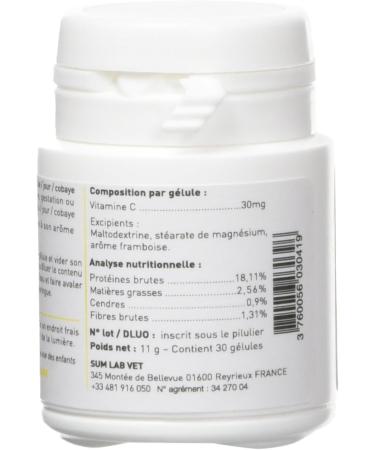 SUM LAB VET VIT-C/Vitamin C Guinea Pigs - Buy Online on GoSupps.com