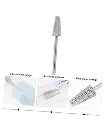 MUSISALY Nail Polisher Manicure Art Grinder Nail File Head Nail Grinding Tools Nail File Bits Manicure Pedicure Bit Manicure Grinding Tools Nail Art Drill Bits Pedicure Tools Tungsten Steel - Buy Online on GoSupps.com