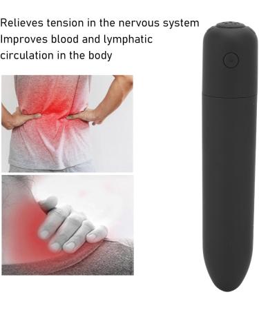 Handheld Deep Tissue Massage Device | Neck & Back Trigger Point Massager for Muscle Relaxation | Portable Massage Vibrator for Total Body Relief - Buy Online on GoSupps.com