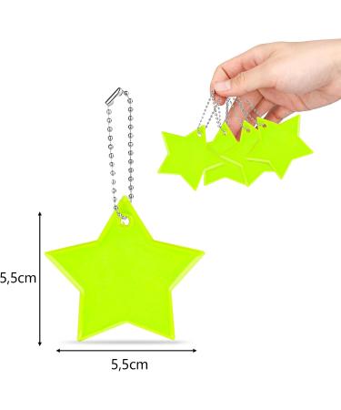 Lemonstone 12-Piece Reflector Set | Safety Pendants for Children Backpacks & Trailers | Reflective Keychains & School Bag Accessories - Buy Online on GoSupps.com