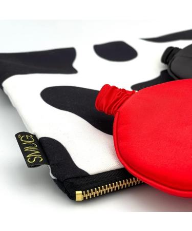 SMUG Satin Sleep Mask for Deep Dream Sleep | Soft Eye Mask for Skin Nourishment & Dark Circle Reduction | Unisex Eye Sleep Mask for Light Blocking - Buy Online on GoSupps.com