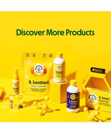 Beekeeper's Naturals B. Soothed Honey Lozenges - 14 Drops (1.76 oz) | Natural Throat Relief - Buy Online on GoSupps.com