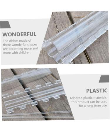 Toddmomy 2pcs Fruit Shaping Mold Modeling Gardening Supplies Transparent Color 21x4cm - Buy Online on GoSupps.com