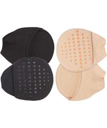 4 Pairs Forefoot Pads Women's Socks Toe Socks Plantar Socks High Heels Seamless Invisible Socks Invisible Forefoot Pad Breathable Sandals Half Socks Liner - Buy Online on GoSupps.com