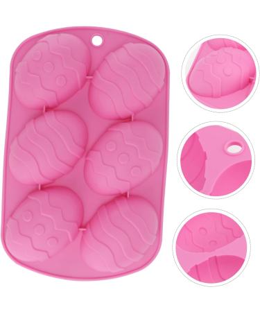 PRETYZOOM De para Gelatinas Popular Candy Molds Silicone Baking Pans Hand Decor Egg Mold Silicone Sweet Mould Chocolate Making Mold Easter Egg Candy Ice Manual Red Chocolate Eggs medium Red - Buy Online on GoSupps.com